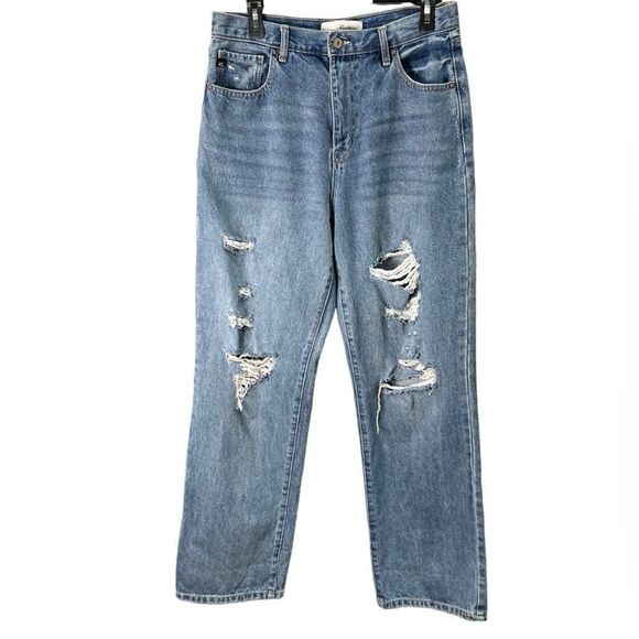 KanCan Jeans Stephanie Ultra High Rise 90's Boyfriend size 11/29 - Picture 1 of 15